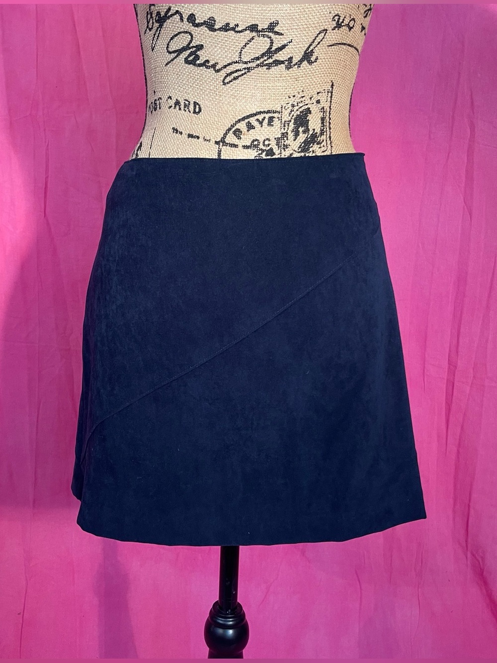 Vintage 1990s A. Byer mod mini skirt size small